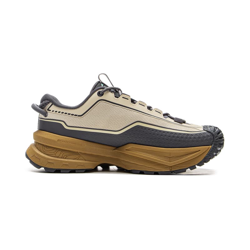 Кроссовки Li NING Outdoor CounterFlow Xingchuan Дышащий Low Топ Поход Обувь Унисекс Хаки - изображение 2