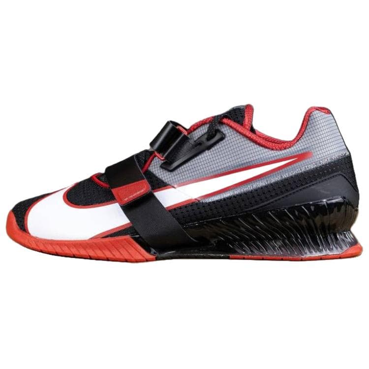 Кроссовки для спортзала Nike Romaleos 4 Устойчивые к истиранию Низкие Кроссовки для тренировок Унисекс Черные - изображение 1