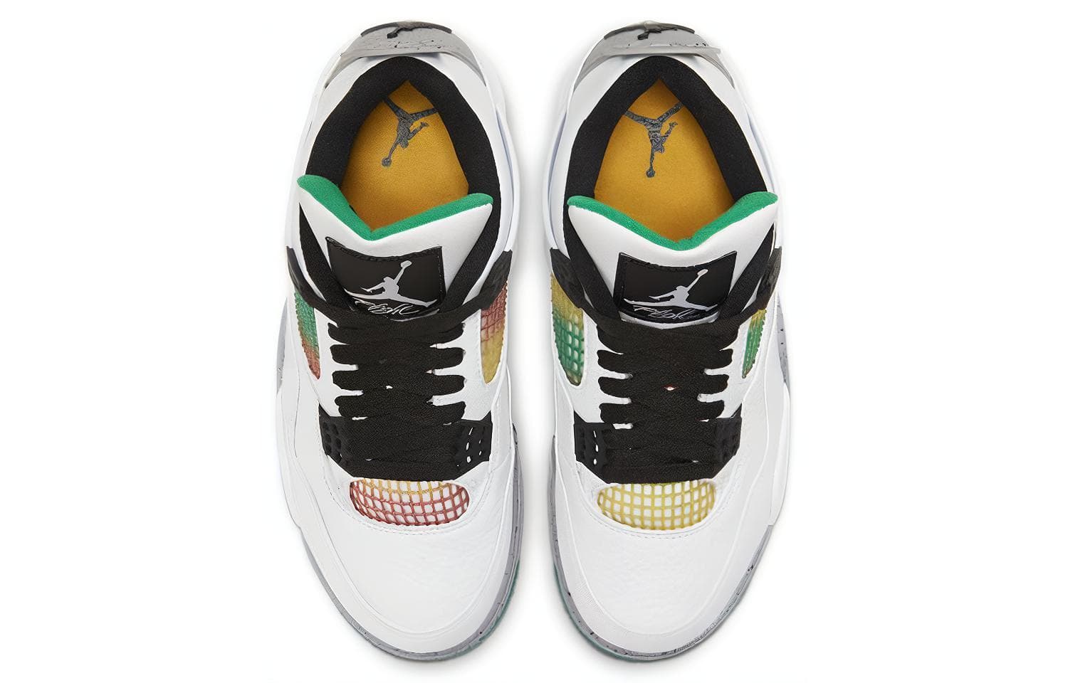 Ретро баскетбольные кроссовки Jordan Air Jordan 4 Retro Lucid Green - изображение 4