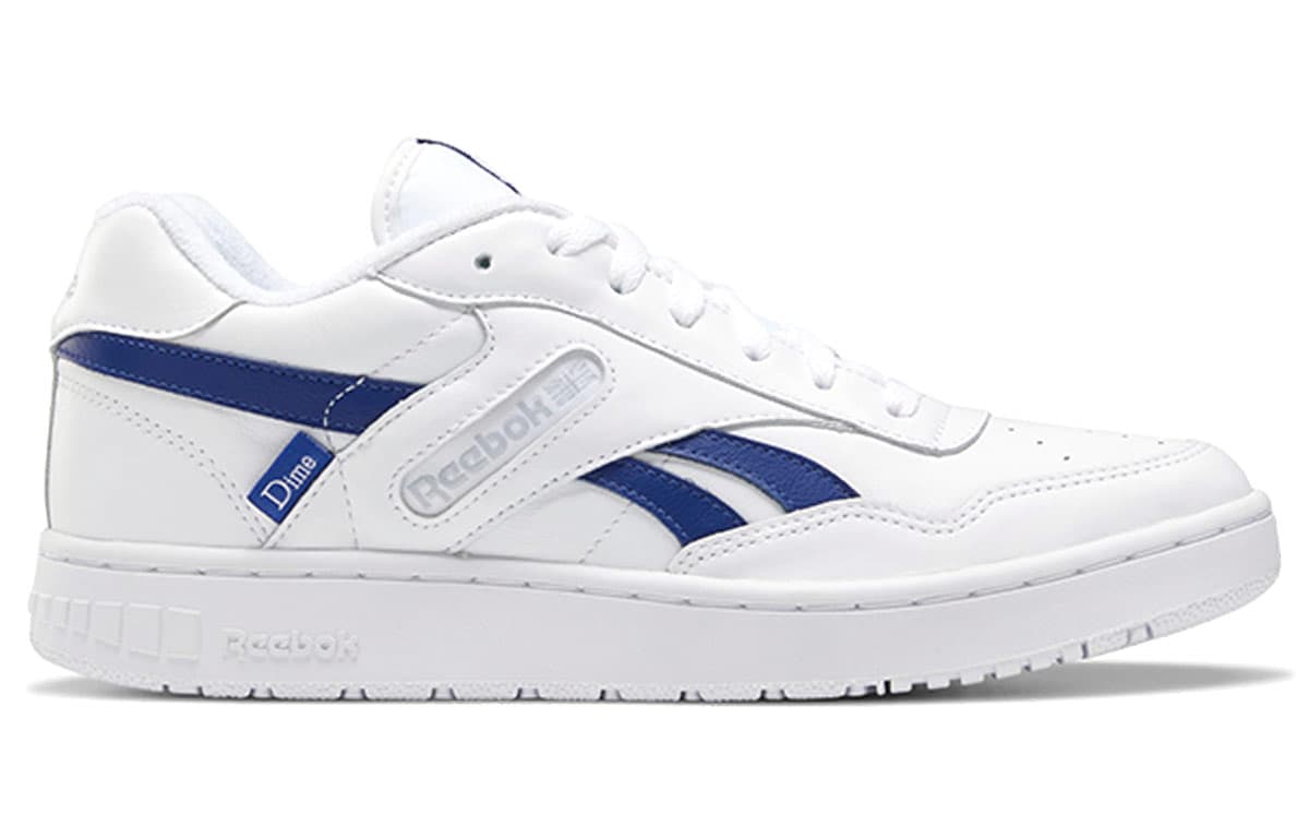 Ретро баскетбольные кроссовки Dime x Reebok BB 4000 White Blue - изображение 2