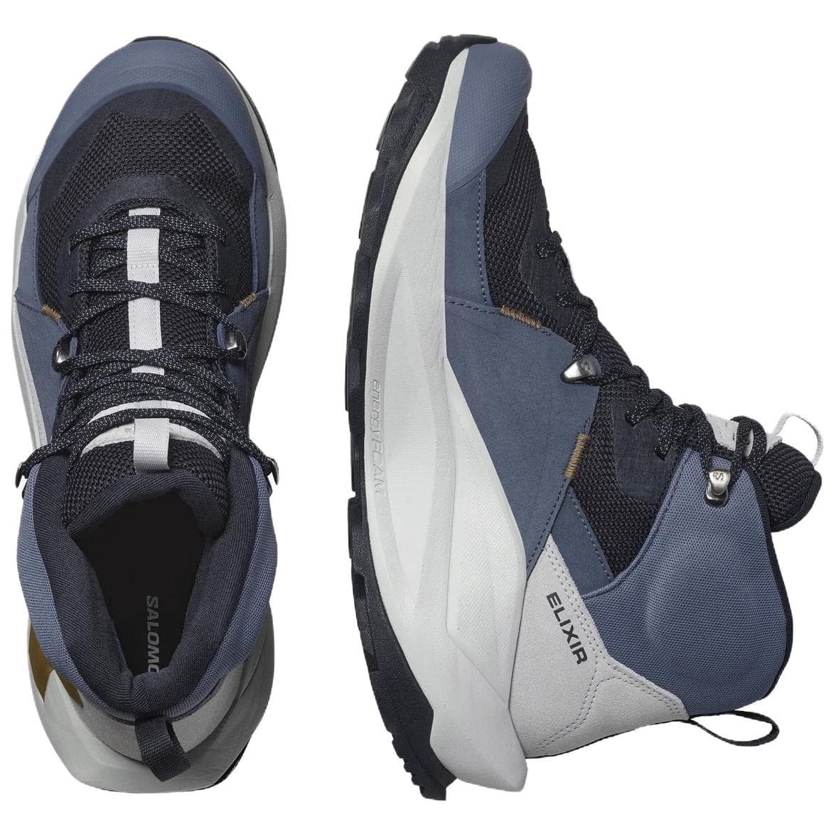 Кроссовки SALOMON ELIXIR Поддержка MID Походная обувь Мужская Серый - изображение 4