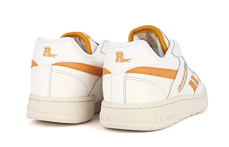 Ретро баскетбольные кроссовки Reebok BB 4000 Mu White Orange - изображение 4