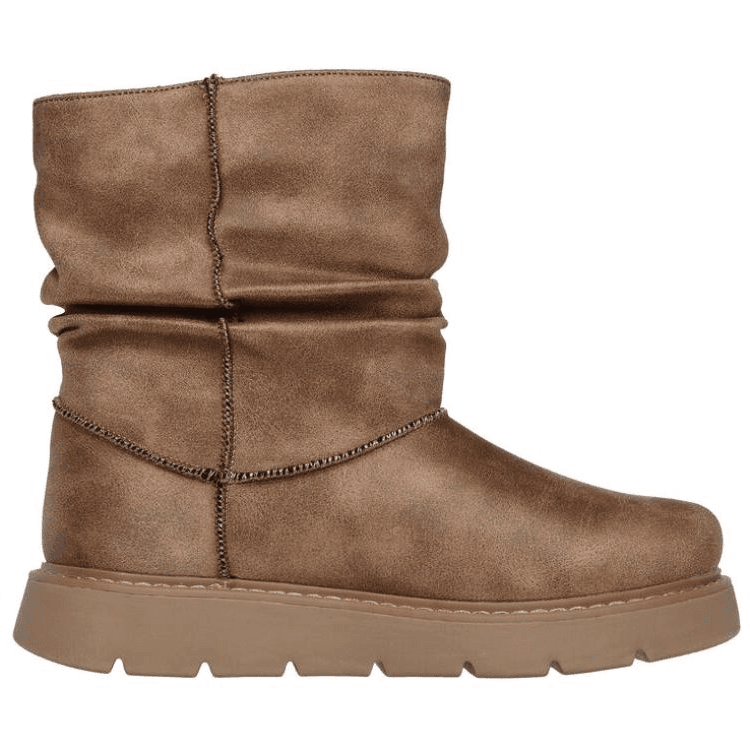 Ботинки зимние Skechers Короткие Сноубутсы Женские Коричневые - изображение 2