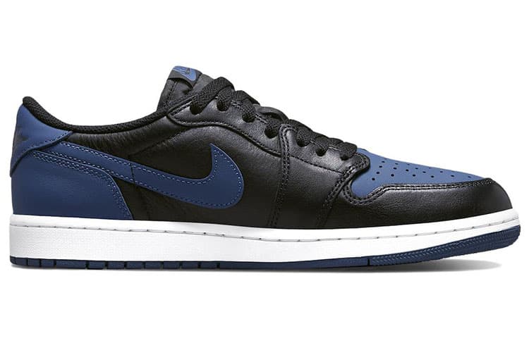 Ретро баскетбольные кроссовки Jordan Air Jordan 1 Low OG "Mystic Navy" - изображение 2