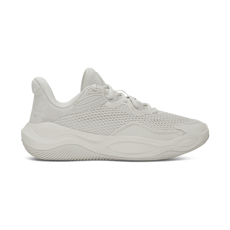 Кроссовки для баскетбола Under Armour Curry Splash 24 Устойчивые к истиранию Дышащие Низкие Баскетбольные Кроссовки Унисекс Белые - изображение 2