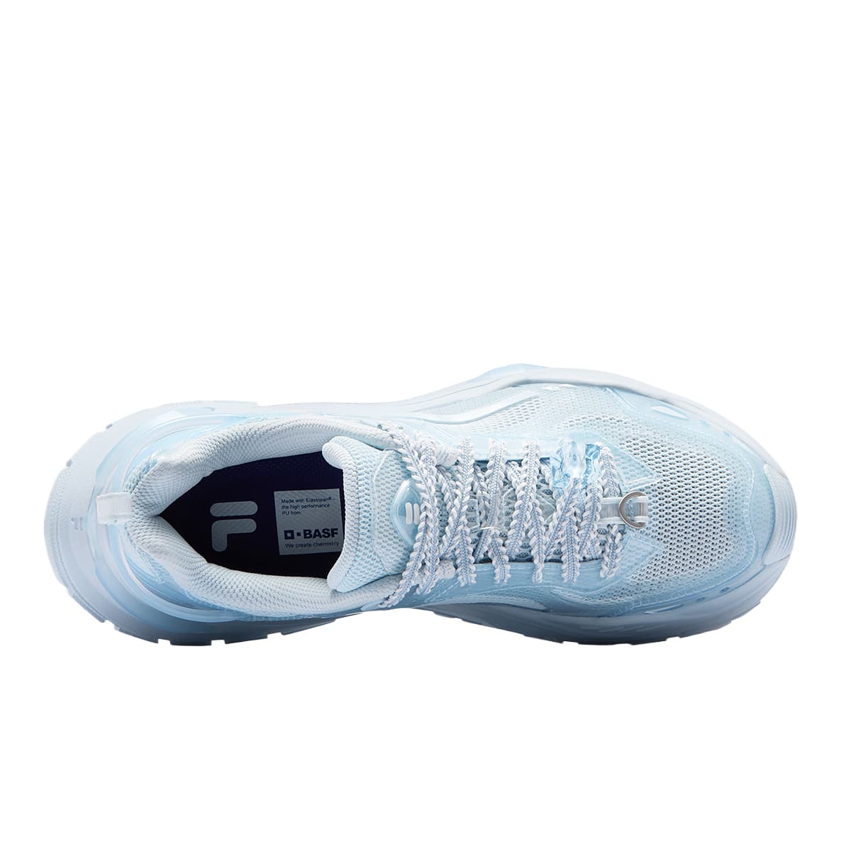 Кроссовки FILA FUSION BIANCO IV Candy Shoes 4 Ткань Низкий Верх Ткань Подошва Женские Синие - изображение 3