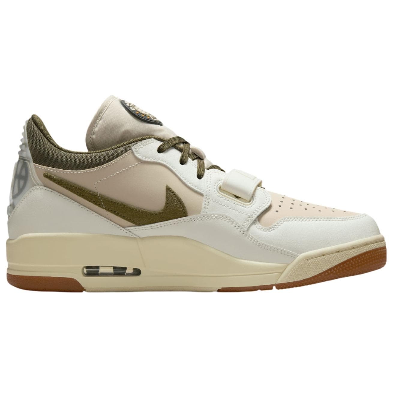 Ретро баскетбольные кроссовки Jordan Legacy 312 White Green - изображение 2