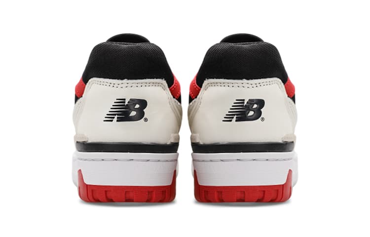Ретро баскетбольные кроссовки New Balance 550 Red - изображение 4