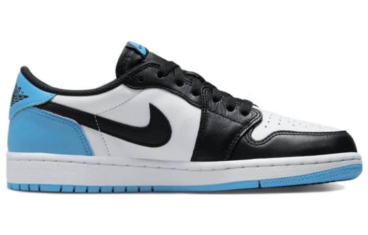 Ретро баскетбольные кроссовки Jordan Air Jordan 1 OG "Black Blue Toe" — фото 2