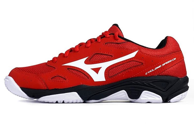 Кроссовки для спортзала Mizuno Cyclone Speed CN White Red - изображение 1