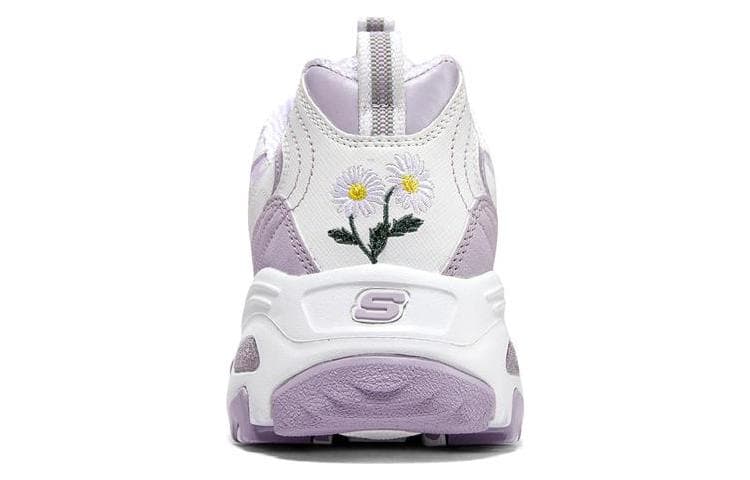 Кроссовки Skechers D'LITES 1.0 White Purple - изображение 3