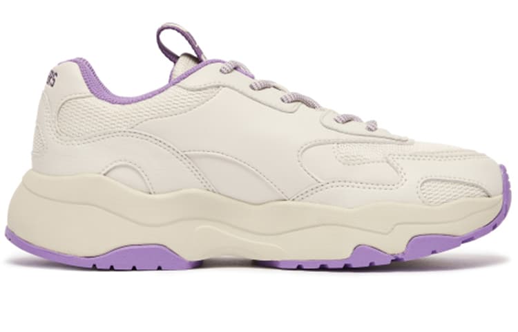 Кроссовки MLB Big Ball Chunky Lite White Purple - изображение 2