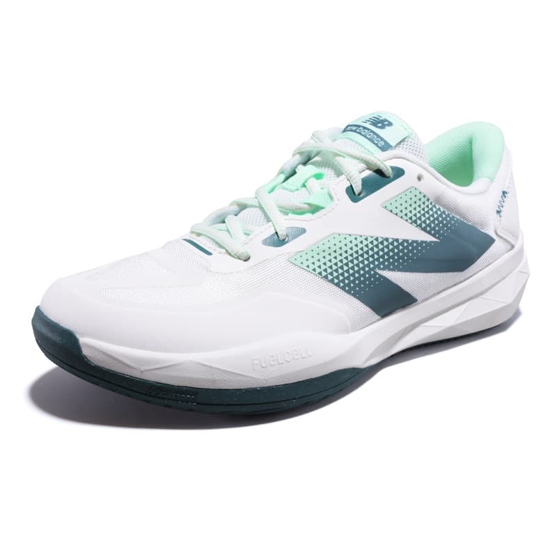 Кроссовки для тенниса New Balance NB 796 Противоскользящие Устойчивые к истиранию Дышащие Низкие Кроссовки для Тениса Женские Белые Зеленые - изображение 2