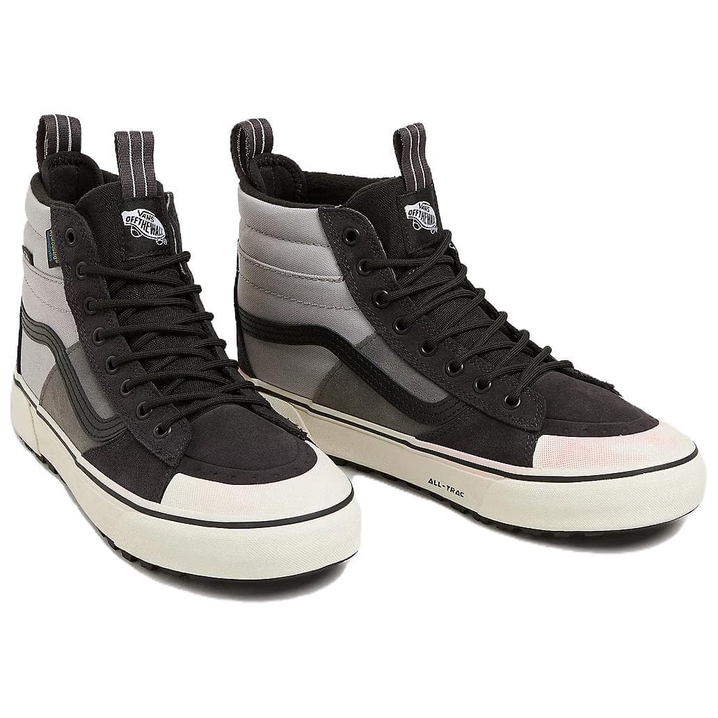 Кроссовки Vans SK8 HI High Топ Походная обувь Унисекс Черно-серый - изображение 3