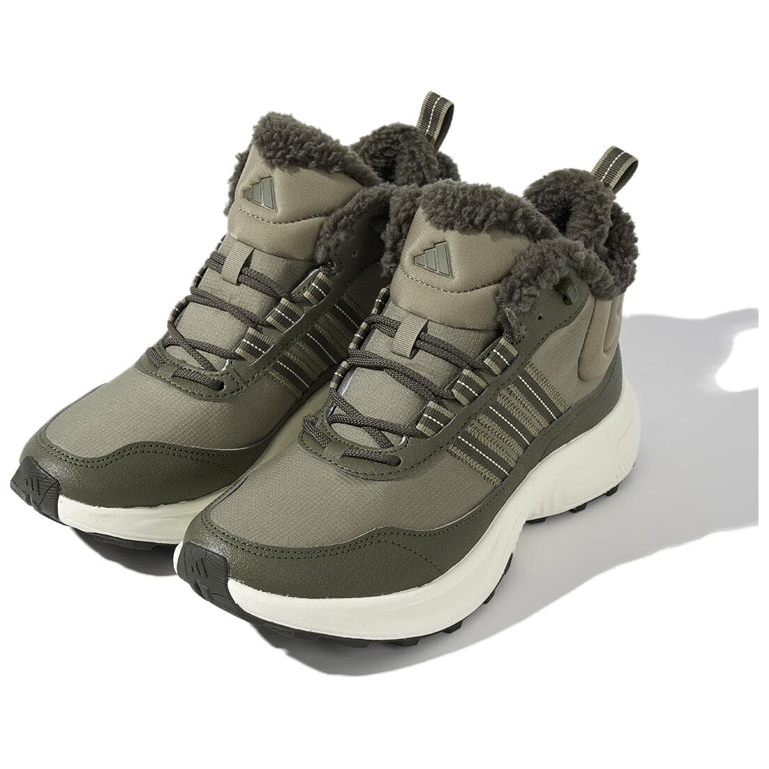 Кроссовки Adidas ROAM WANDER MID N с флисовой подкладкой удобный устойчивый к истиранию термический с противоскользящим эффектом - изображение 3