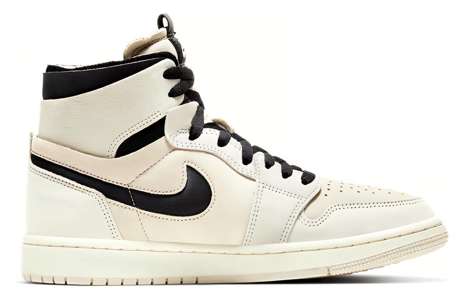 Ретро баскетбольные кроссовки Jordan Air Jordan 1 High Zoom Air CMFT "Summit White" — фото 2