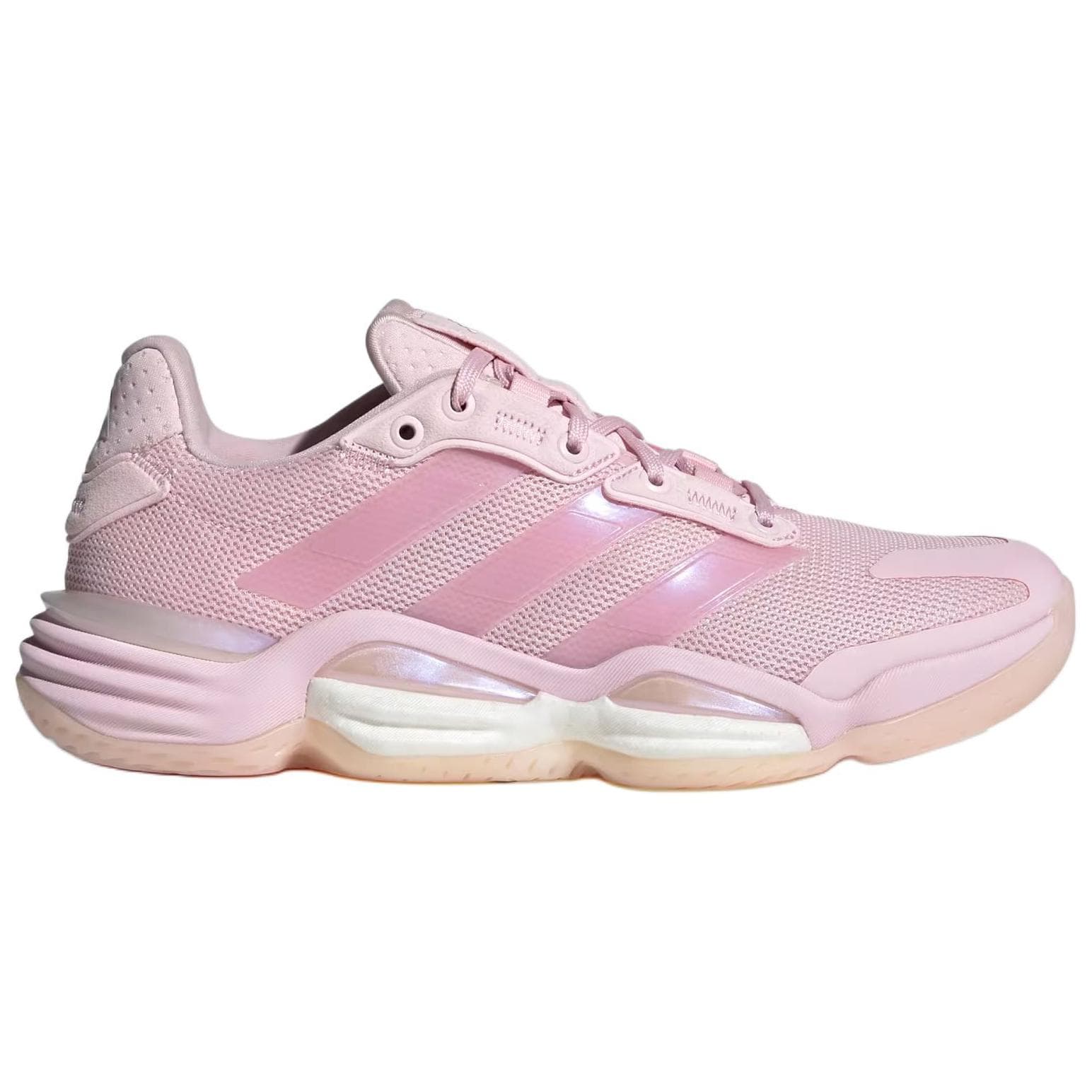 Кроссовки для спортзала Adidas STABIL 16 противоскользящие устойчивые к истиранию низкие кроссовки для тренировок женские розовые - изображение 2