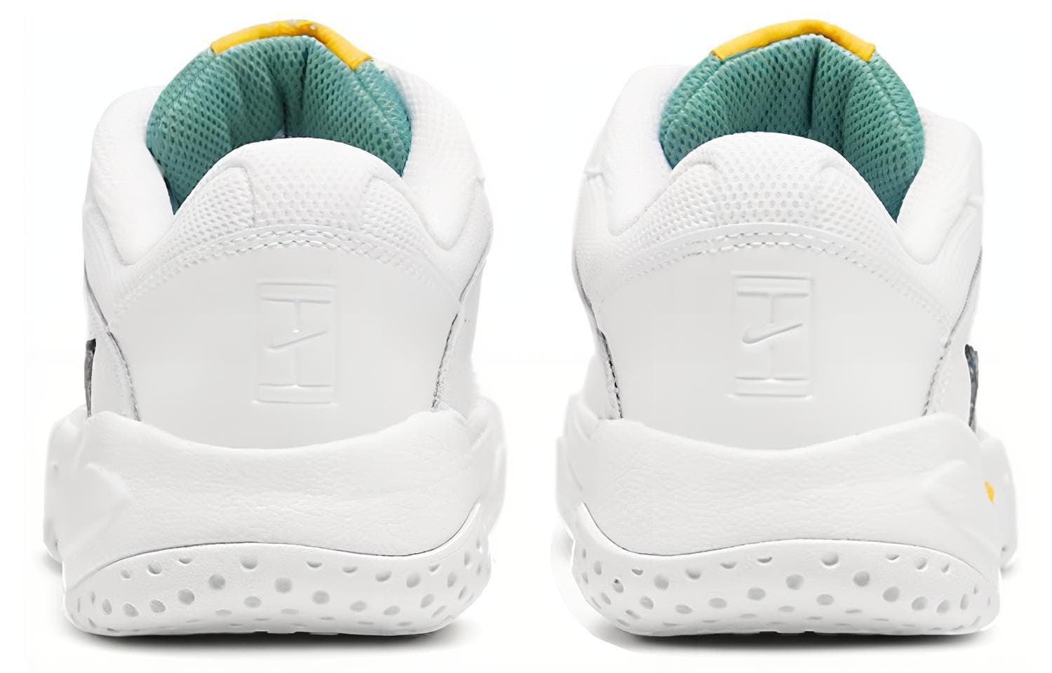 Кроссовки для тенниса Nike Court Lite 2 White Green Yellow Women's - изображение 5