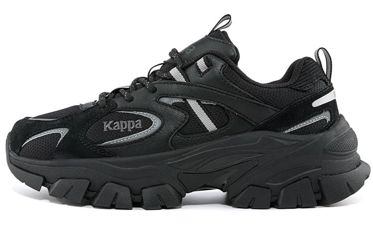Кроссовки Kappa Retro Low Black Silver - изображение 1