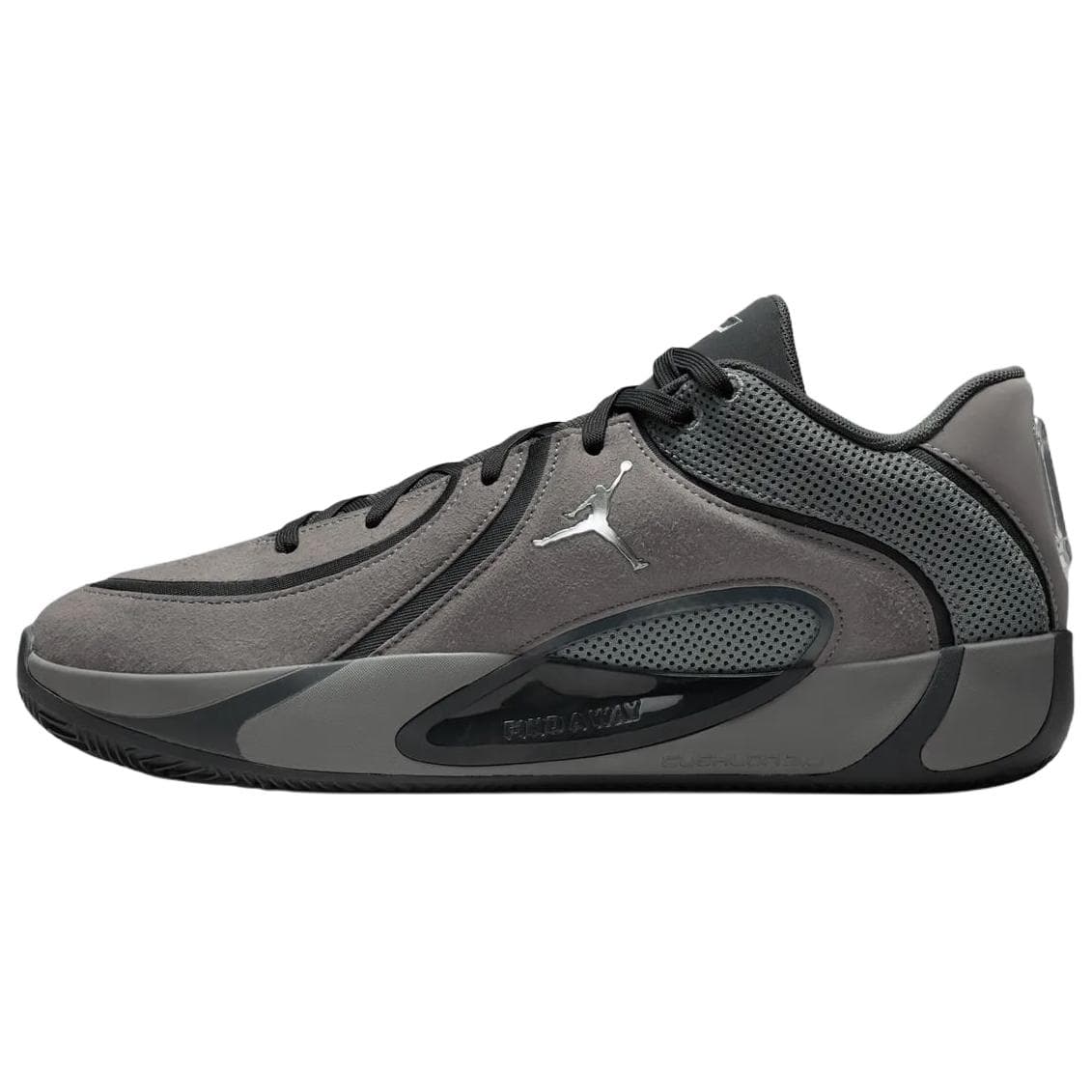 Кроссовки для баскетбола Jordan x Tatum 4 PF Удобные поддерживающие баскетбольные кроссовки Мужской Дымчато-серый - изображение 1