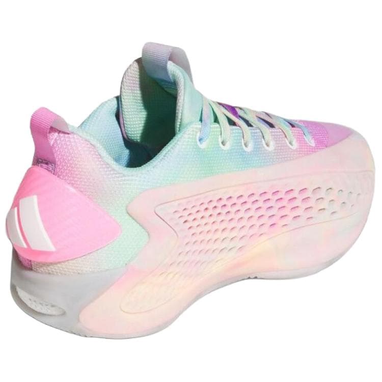Кроссовки для баскетбола Adidas A.E. 1 Low Баскетбольные кроссовки Унисекс Розовый Бирюзовый - изображение 4