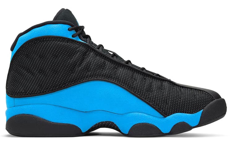 Ретро баскетбольные кроссовки Jordan Air Jordan 13 "Black UNC" - изображение 2