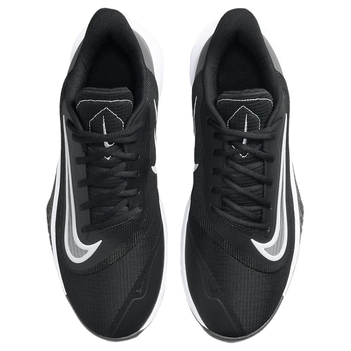 Кроссовки для баскетбола Nike Precision 7 Удобные Низкие Баскетбольные Кроссовки Мужские Черные Серые - изображение 4
