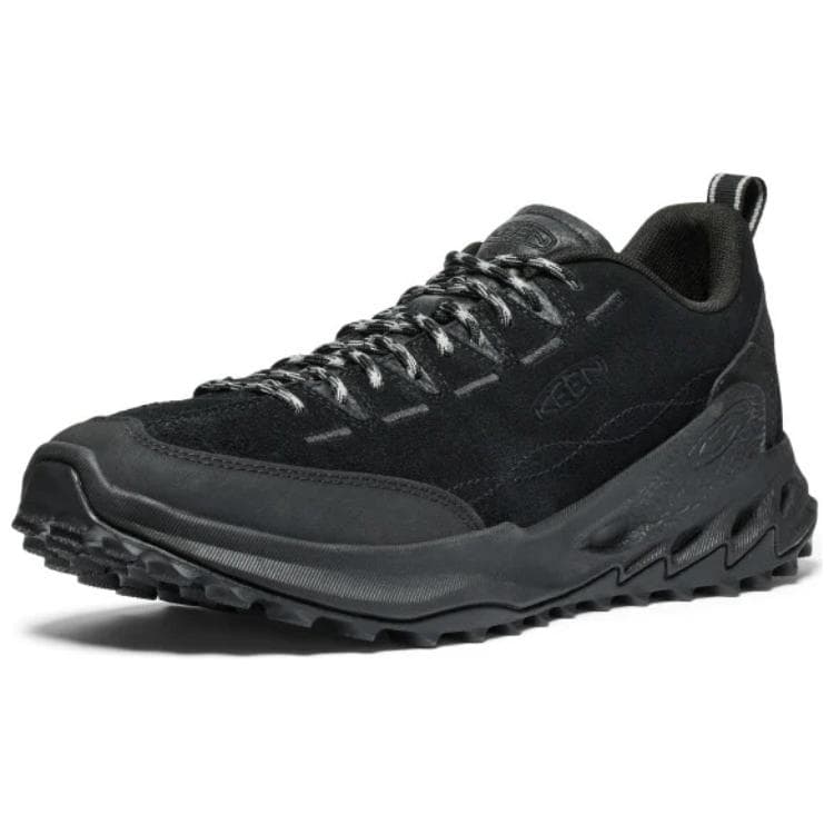 Кроссовки Keen Jasper Zionic противоскользящая устойчивая к истиранию дышащая низкий верх походная обувь мужская черная - изображение 4