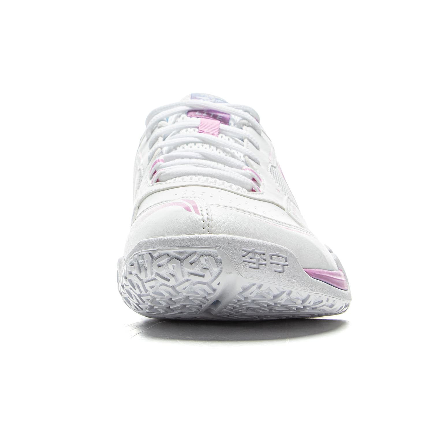 Кроссовки для бадминтона Li NING Saga 3LITE Амортизация Устойчивые к истиранию Низкие Кроссовки для бадминтона Унисекс Стандартный Белый - изображение 5