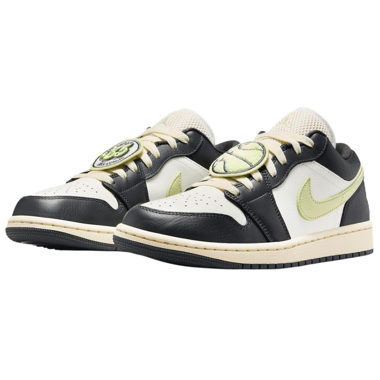 Ретро баскетбольные кроссовки Jordan Air Jordan 1 Low Топ Ретро Баскетбольные Кроссовки Женские Черный Белый - изображение 3