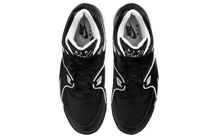 Кроссовки для баскетбола Nike Air Flight 89 Black White - изображение 3