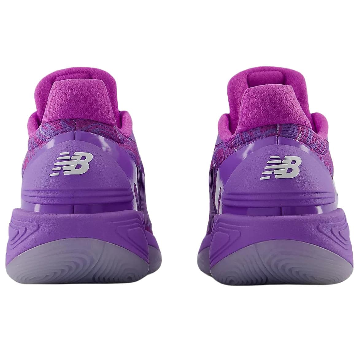 Кроссовки для баскетбола New Balance Two WXY V5 Амортизация Низкие Баскетбольные Кроссовки Унисекс Фиолетовые - изображение 5