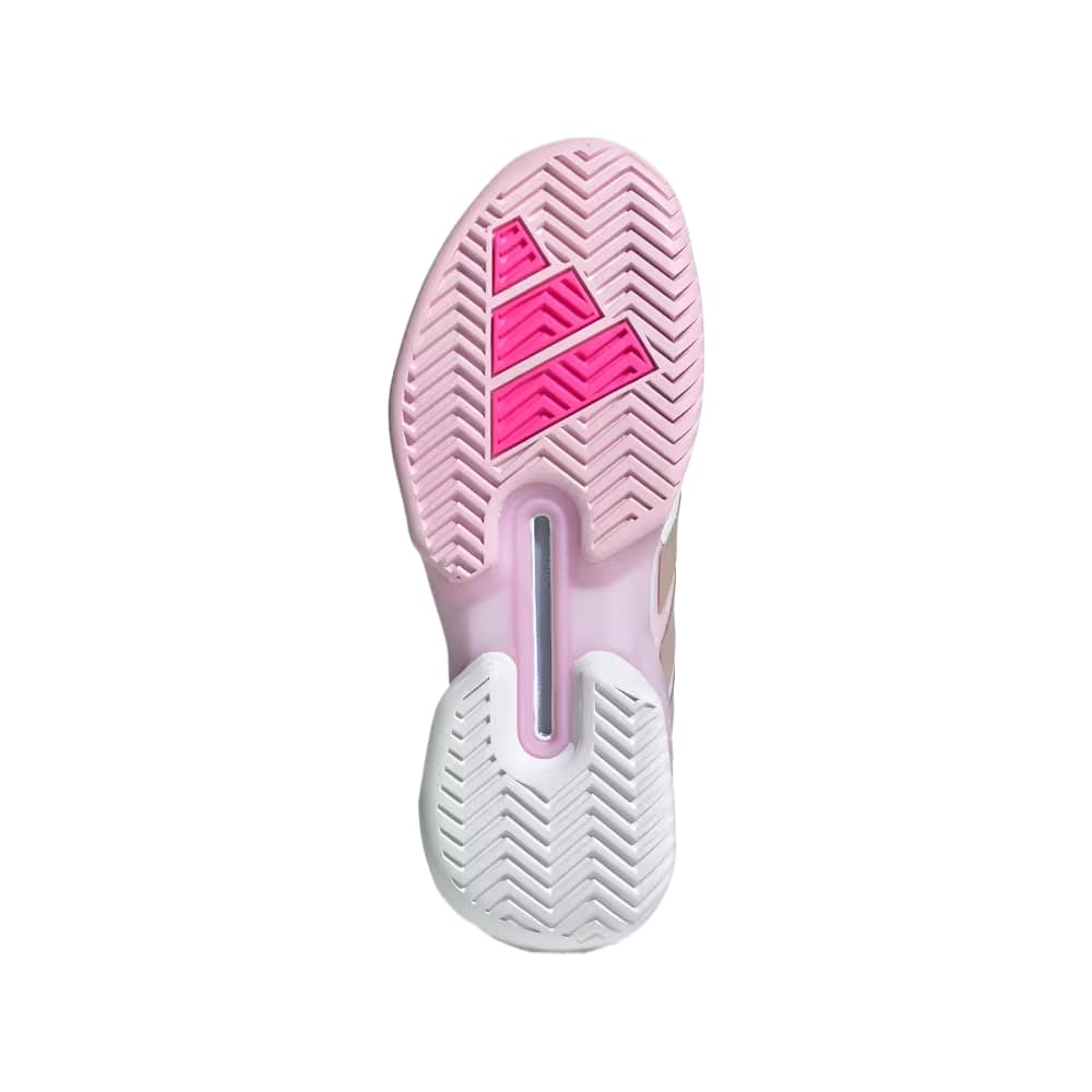 Кроссовки для тенниса Adidas Adizero Ubersonic 5 Устойчивые к истиранию Низкие теннисные кроссовки для женщин Розовые - изображение 4
