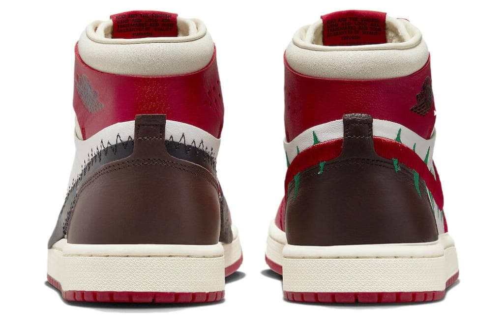Ретро баскетбольные кроссовки Teyana Taylor x Air Jordan 1 "Rose in Harlem" — фото 4