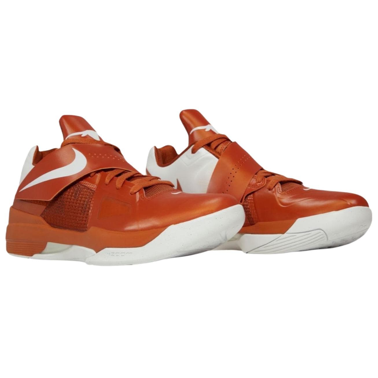 Кроссовки для баскетбола Nike KD 4 Low Топ Баскетбольные кроссовки Мужской Оранжевый - изображение 3