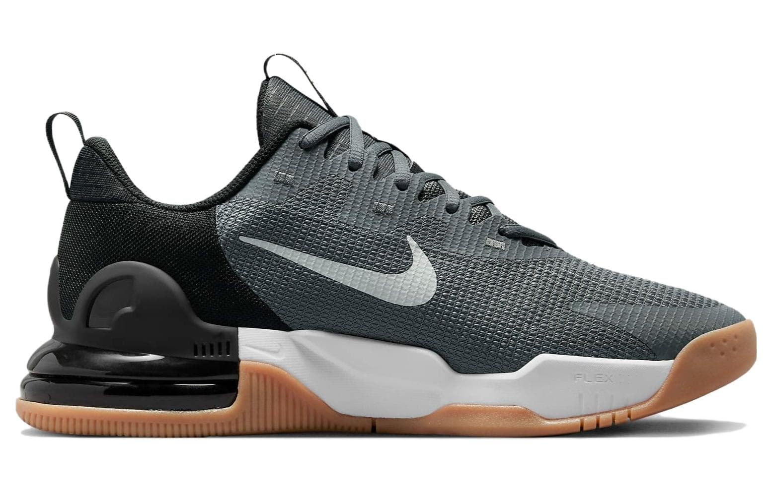 Кроссовки для спортзала Nike Air Max Alpha Mesh Аbrasion Resistant Низкие Кроссовки для тренировок Мужские Черные Серые - изображение 2