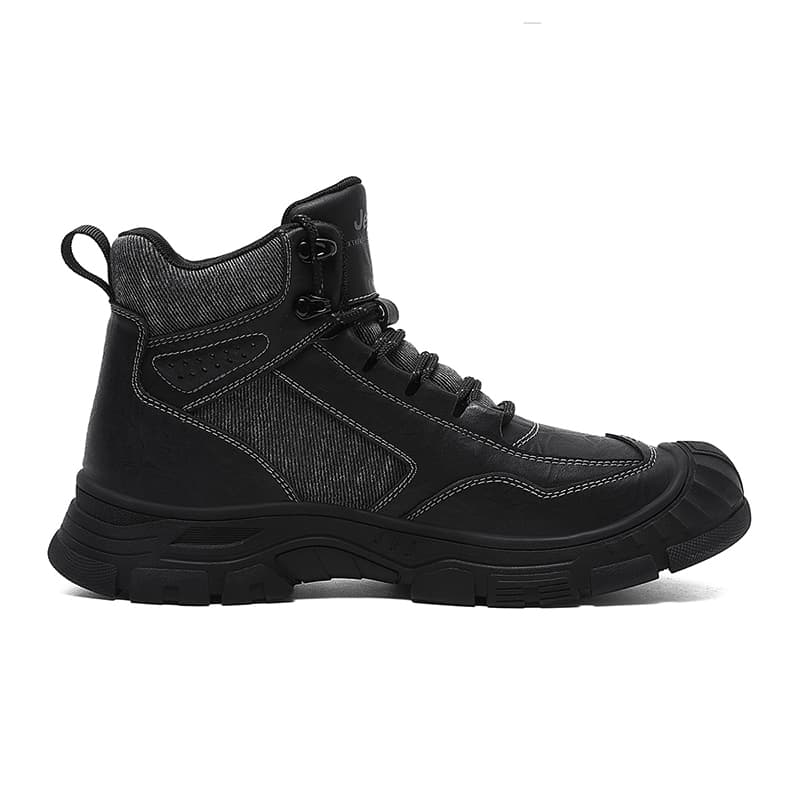Кроссовки Jeep High Top Альпинистская Обувь для Приключений Мужская Черная - изображение 2