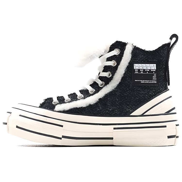 Кеды xVESSEL G.O.P. Winter Highs Black - изображение 1
