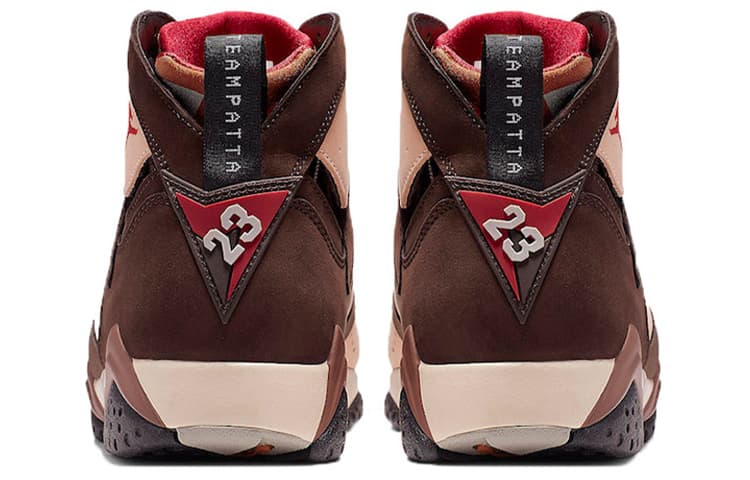 Ретро баскетбольные кроссовки Patta x Air Jordan 7 OG SP - изображение 4