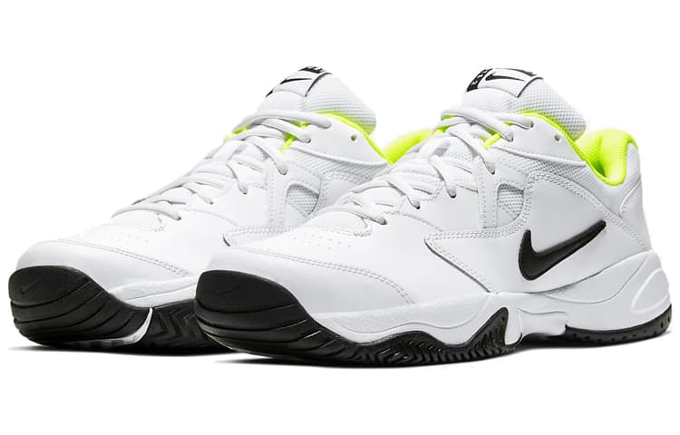 Кроссовки для тенниса Nike Court Lite 2 White Fluorescent Green - изображение 3