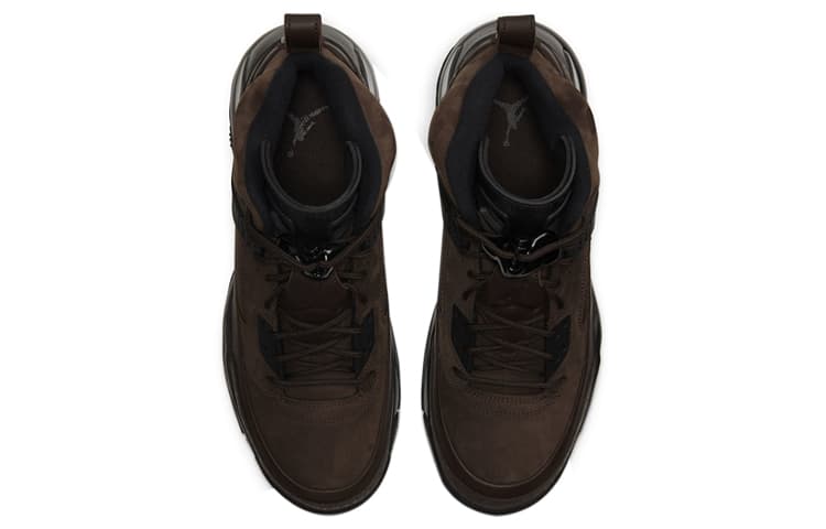 Ретро баскетбольные кроссовки Jordan Spizike 270 Black Brown - изображение 4