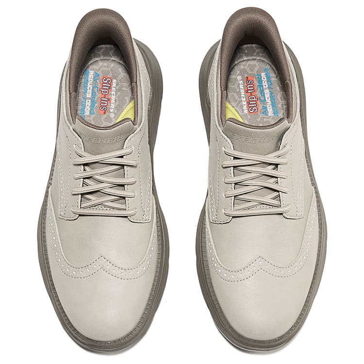Skechers Garza Low Топ Повседневная обувь Мужской Серый - изображение 3