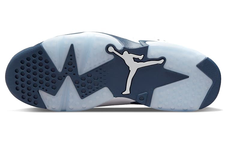 Ретро баскетбольные кроссовки Jordan Air Jordan 6 Retro "Midnight Navy" - изображение 6