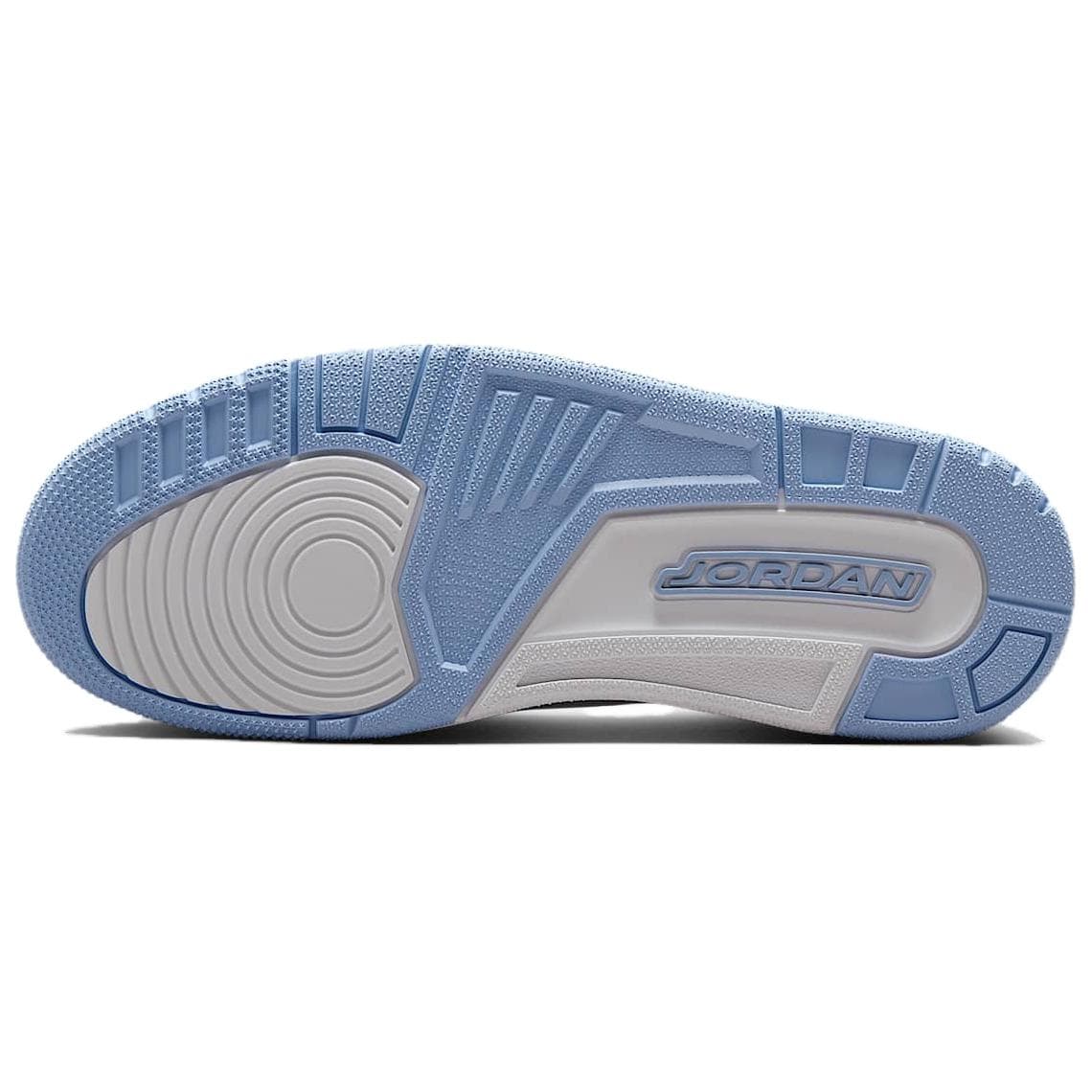 Ретро баскетбольные кроссовки Jordan Legacy 312 Low White Blue - изображение 6