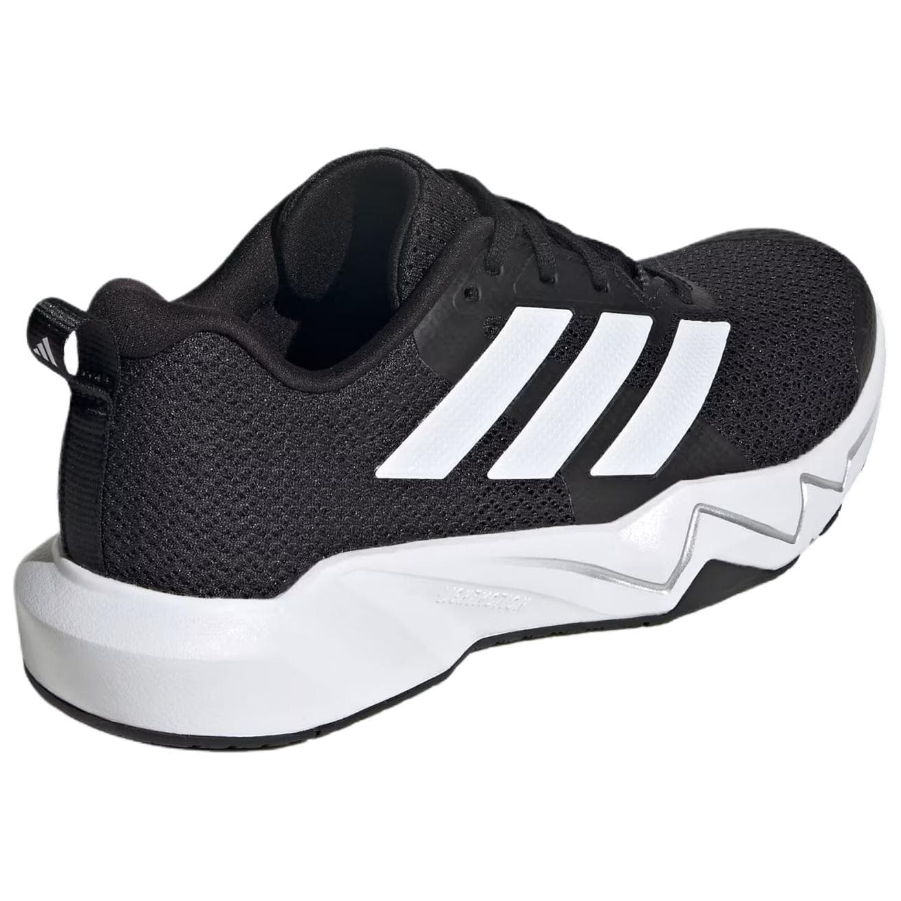 Кроссовки для спортзала Adidas Rapidmove Дышащие Тренировочные Кроссовки Женские Черно-Белые - изображение 5