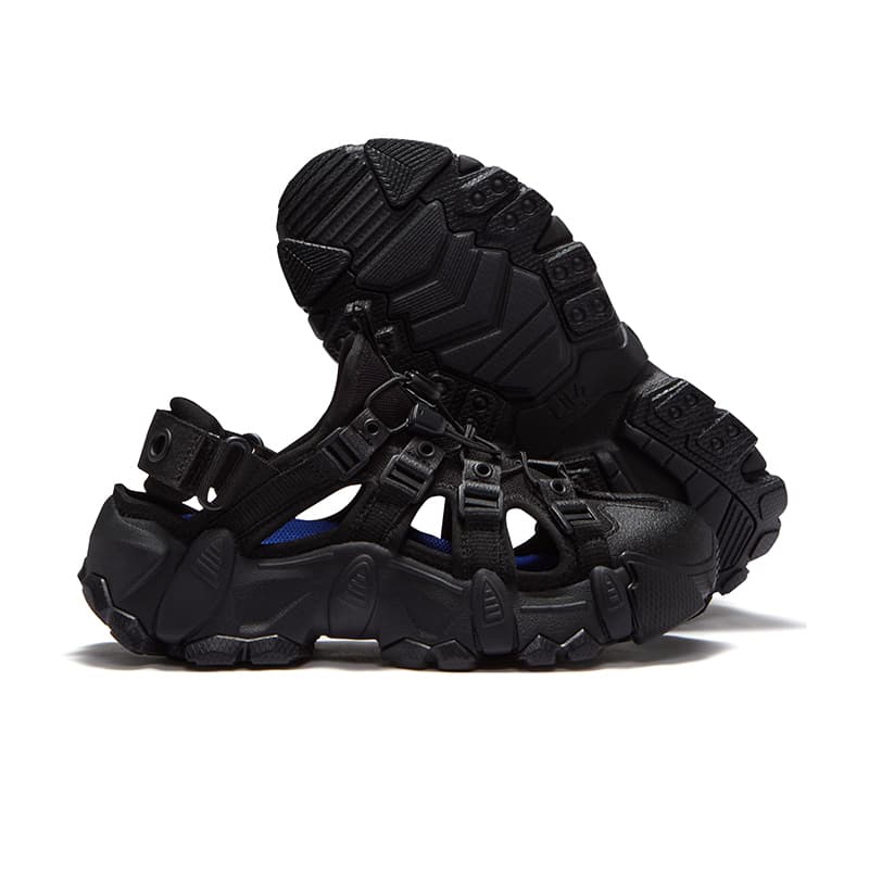 Сандалии FILA FUSION EXOCET SANDAL Mountains Sandal Горная обувь Женская Черная Серый - изображение 5