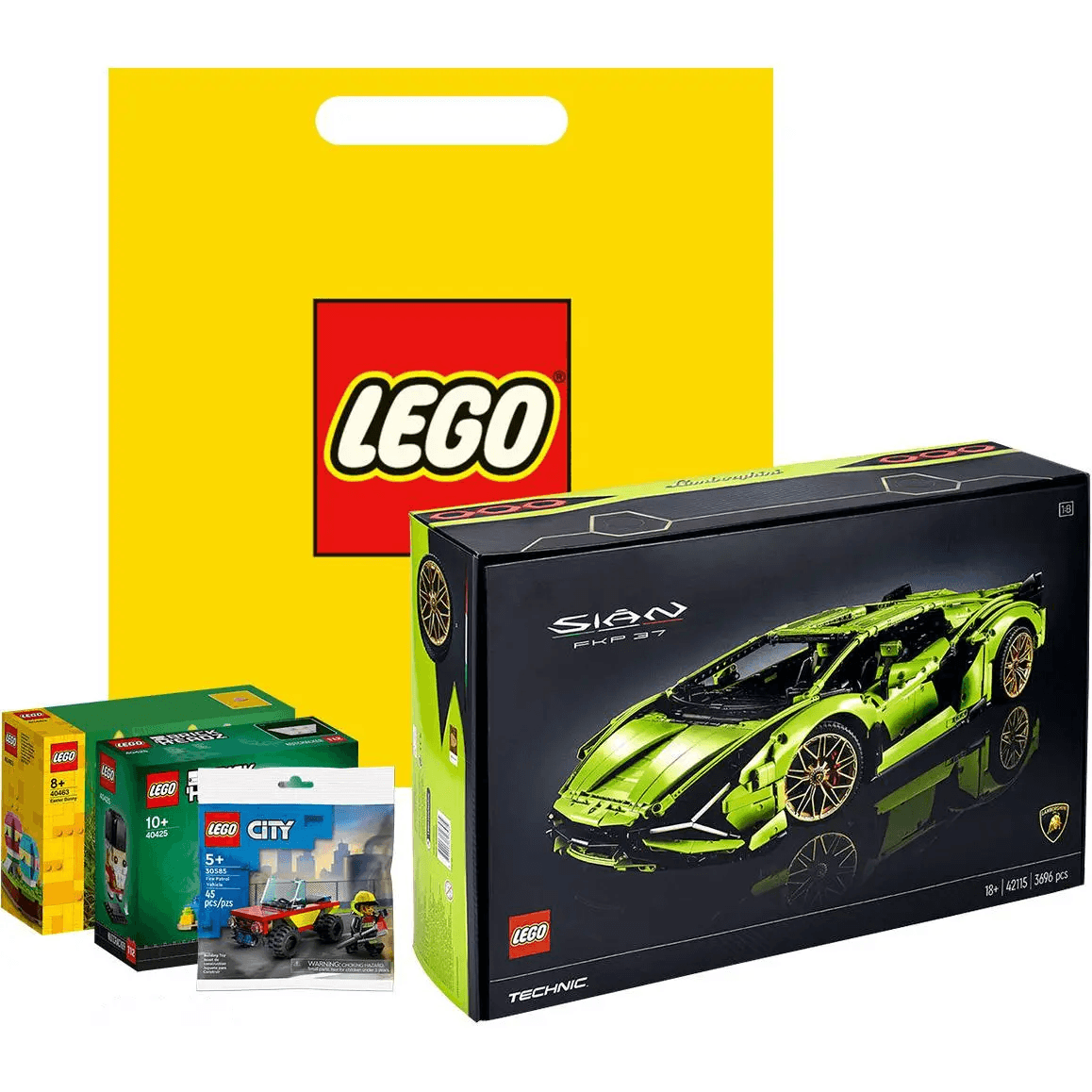 Конструктор LEGO x Lamborghini SIAN FKP37 - изображение 12