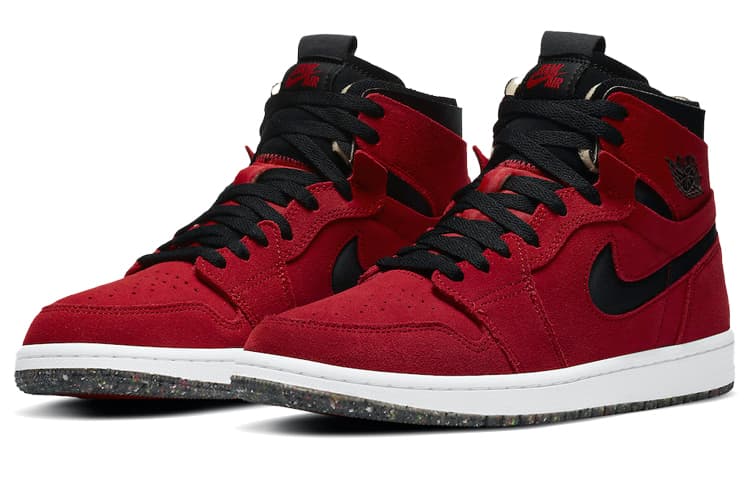 Ретро баскетбольные кроссовки Jordan Air Jordan 1 Crater Zoom Air CMFT "Crater Red" - изображение 3