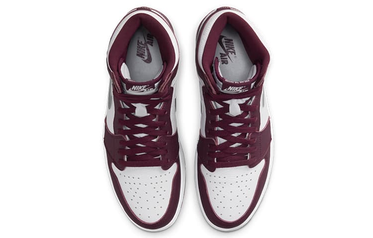 Ретро баскетбольные кроссовки Jordan Air Jordan 1 High OG "Bordeaux" - изображение 4