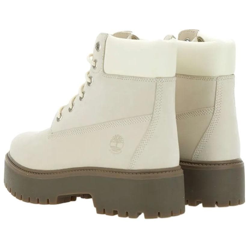 Сапоги Timberland Stone Street Мягкие и Комфортные Ботильоны Женские Белые - изображение 6